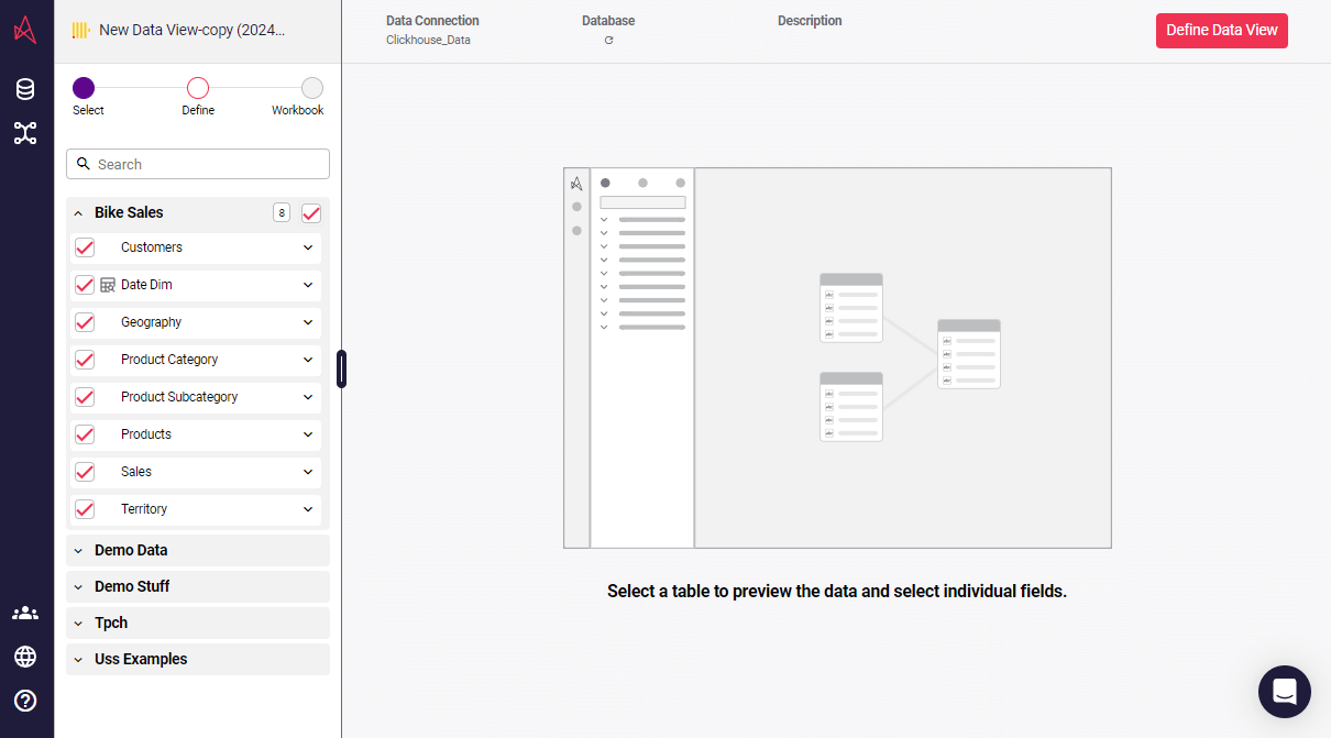 Astrato доступ пользователя к ClickHouse